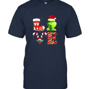 Grinch Christmas shirt Love Grinch Funny Xmas For Party T shirt Unisex T-Shirt