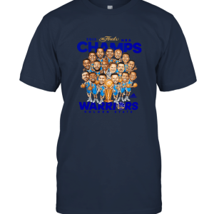 Golden State Warriors 2017  Finals Champions Cartoon Unisex T-Shirt