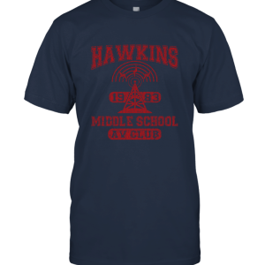 Hawkins Middle School Vintage Style Unisex T-Shirt