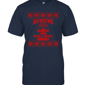 Hawkins Middle School Christmas Unisex T-Shirt