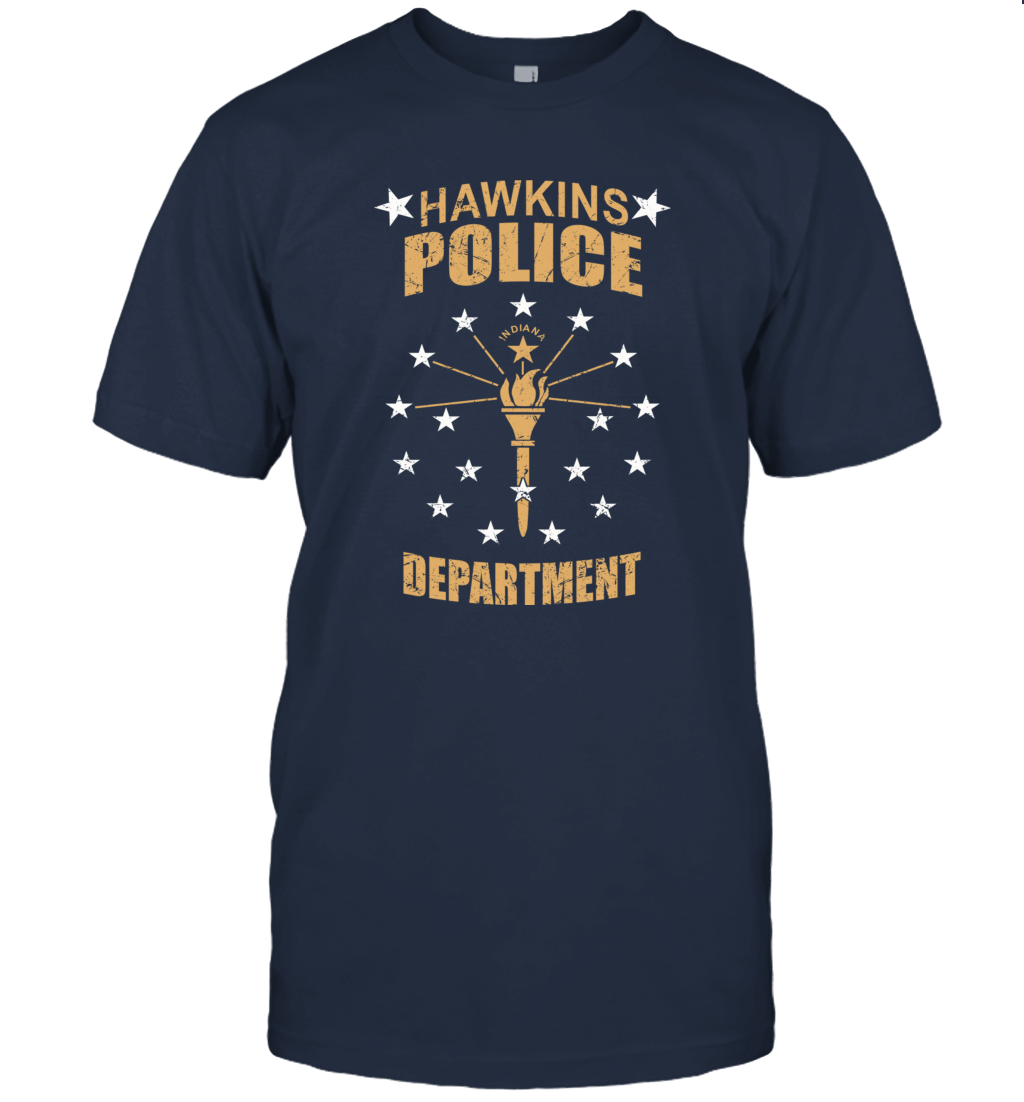 Hawkins Police Logo Unisex T-Shirt
