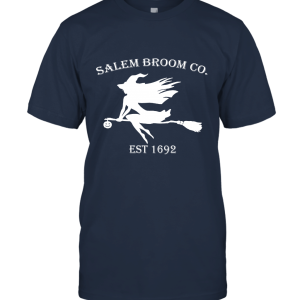 Halloween Salem Broom co est 1692 Funny Unisex T-Shirt