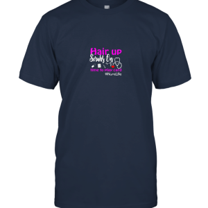 Hair up scrubs on time to play cards nurse life Tee Nurse Unisex T-Shirt
