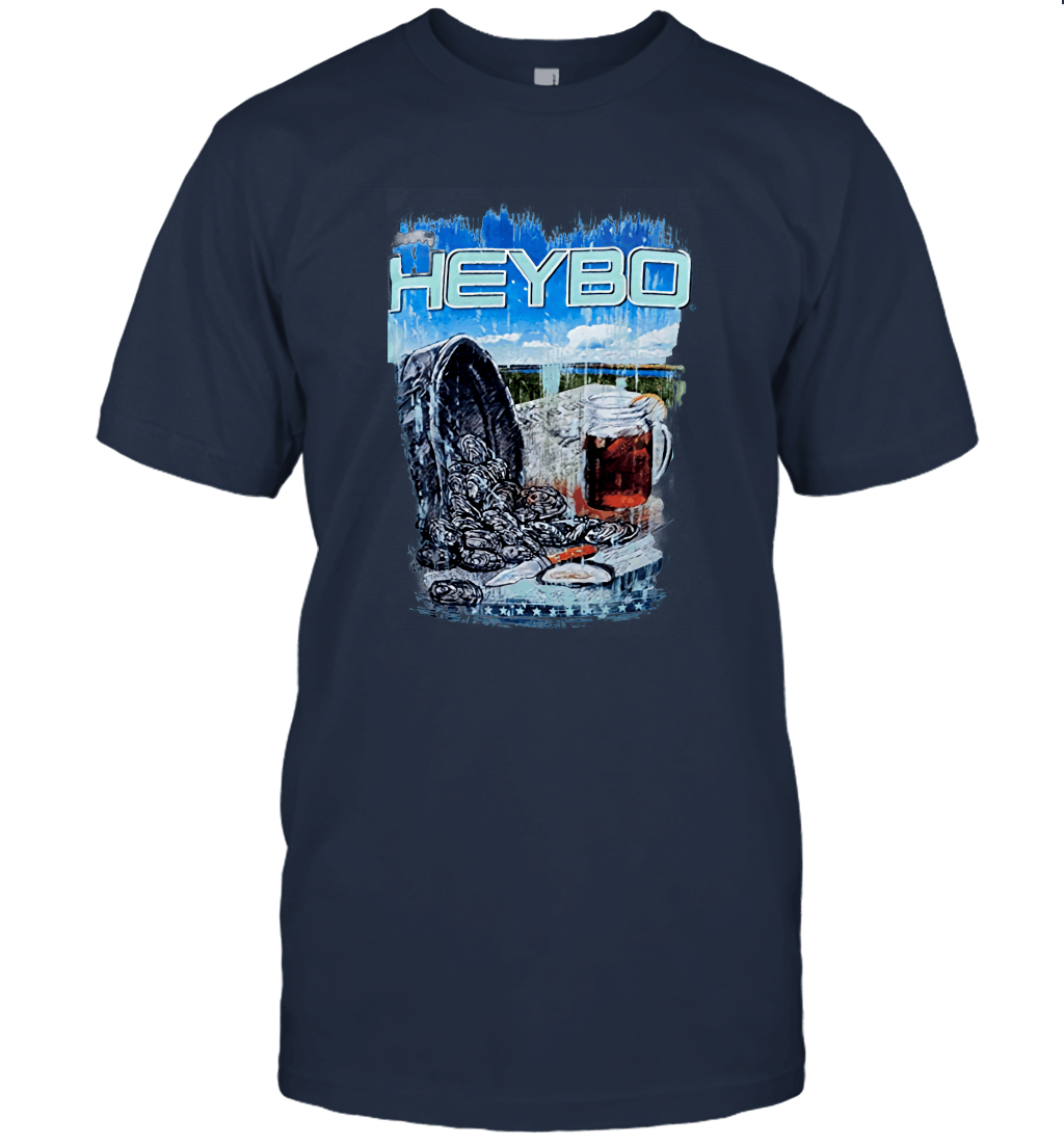 Heybo Southern By Choice Shuckin Unisex T-Shirt