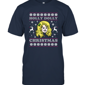 Holly Dolly Christmas Cool Unisex T-Shirt