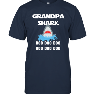 Grandpa Shark Doo Doo Doo Unisex T-Shirt