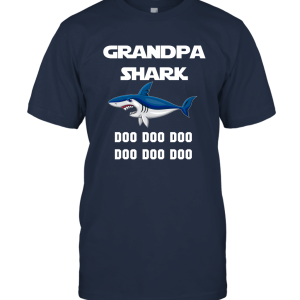 Grandpa Shark Funny Unisex T-Shirt