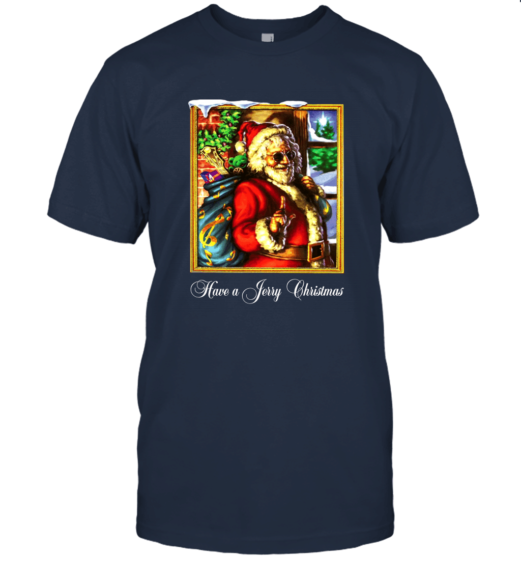 Grateful Dead Jerry Garcia Christmas Unisex T-Shirt