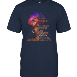 I am black women beautiful magic Unisex T-Shirt