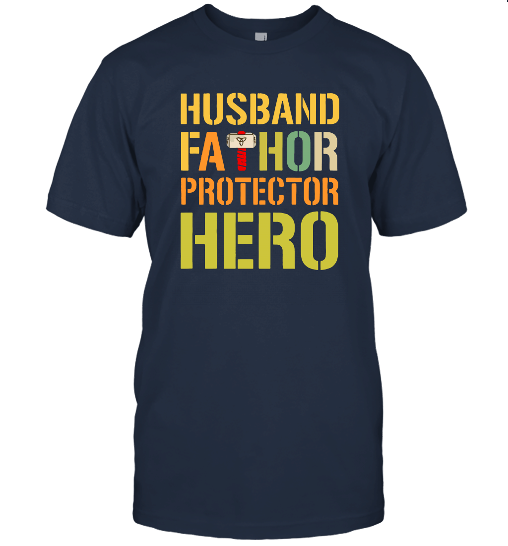 Husband fa thor protector heroes Unisex T-Shirt
