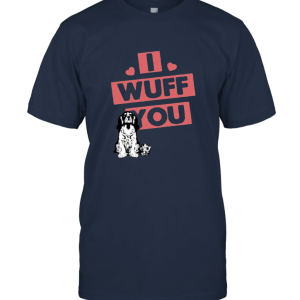 I Wuff Love You Pet Unisex T-Shirt