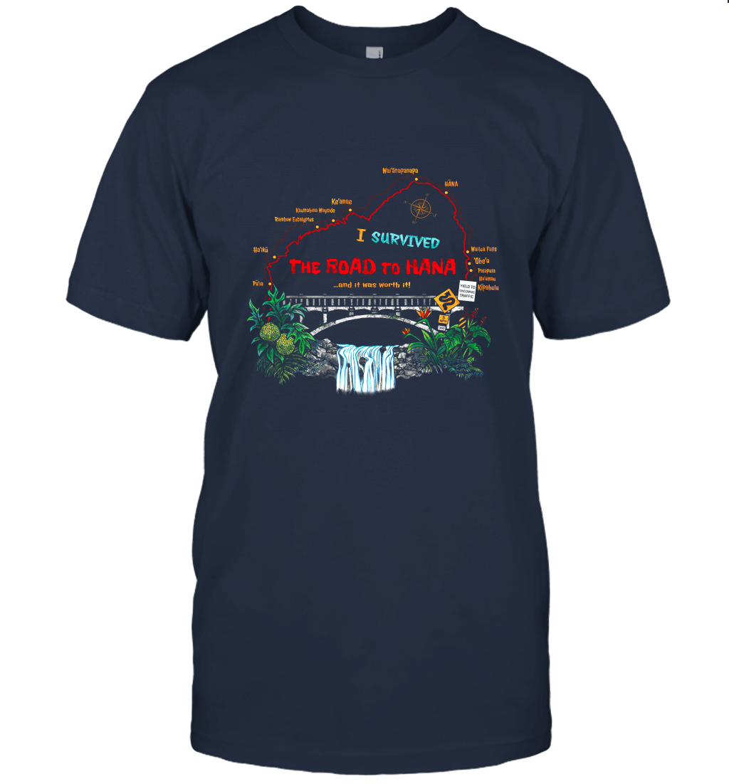 I Survived The Road To Hana Unisex T-Shirt