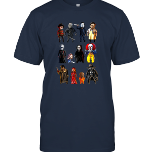Icons Of Horror For Halloween Unisex T-Shirt