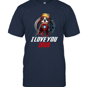 I Love You 3000 Times Dog Avengerss Endgame Unisex T-Shirt