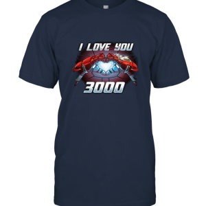 I Love You 3000 Iron Man Unisex T-Shirt