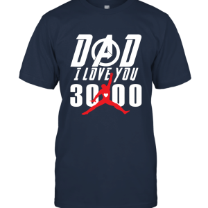 I Love You 3000 Jordan Logo for Fan Unisex T-Shirt