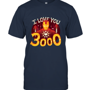 I Love You 3000 Iron Man for Fan Unisex T-Shirt