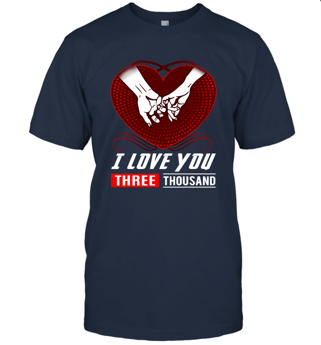 I Love You 3000 Heart Unisex T-Shirt