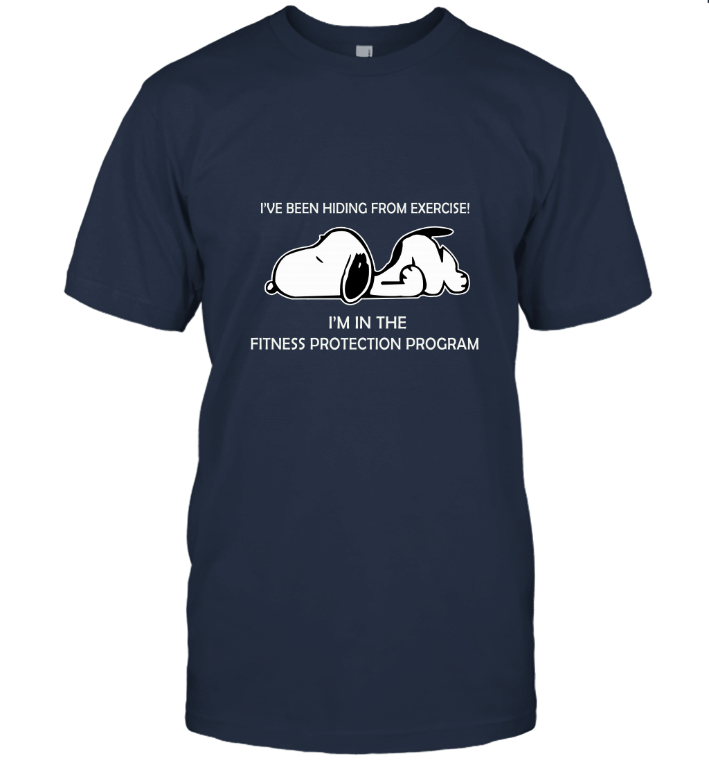 I'm In The Fitness Protection Program Snoopy Unisex T-Shirt