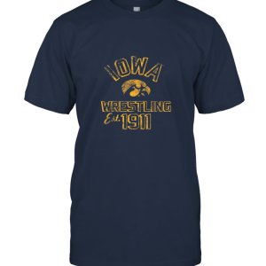 Iowa Hawkeyes Wrestling Est 1911 Unisex T-Shirt