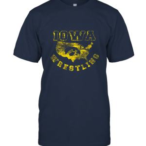 Iowa Hawkeyes USA Wrestling Unisex T-Shirt
