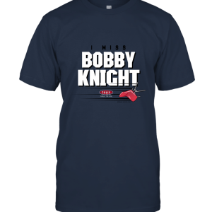 Indiana Basketball Fans. I Miss Bobby Knight. Cardinal Unisex T-Shirt