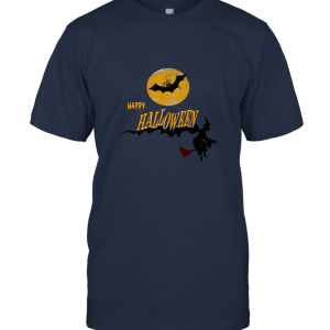 I'm With The Witch Halloween T Shirt Bats Spider Pumpkin Unisex T-Shirt