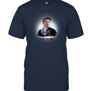 I love you 3000 morgan stark iron man shirt Unisex T-Shirt
