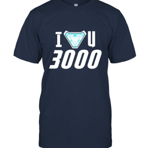 I Love You 3000 Heart Iron Logo Unisex T-Shirt