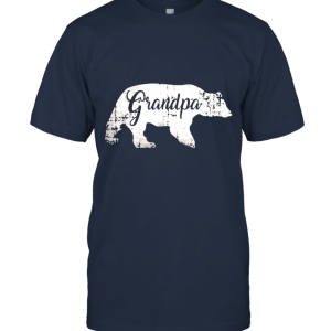Men Mens Grandpa Bear Family T Shirt Unisex T-Shirt