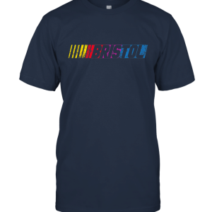 Men Car Racing Shirt Auto Race T Shirt Bristol Raceway Unisex T-Shirt