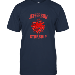JEFFERSON STARSHIP Red Octopus Unisex T-Shirt