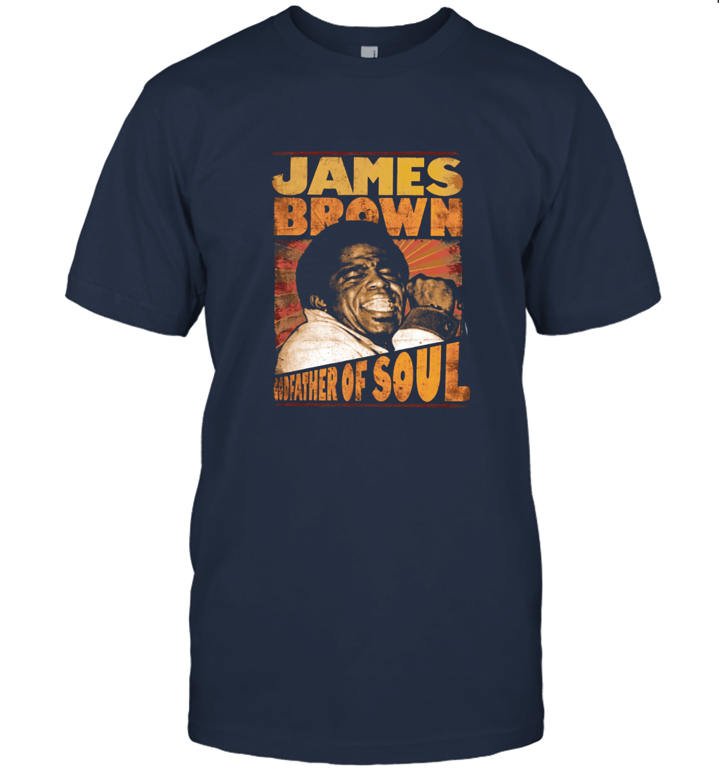 James Brown Men's Godfather of Soul Unisex T-Shirt