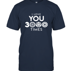 Iron Man I Love Three Thousand Thank You Goodbye End Game Fan Unisex T-Shirt