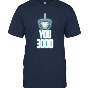 Iron Man Fan I love you 3000 Avengerss Unisex T-Shirt
