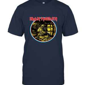 IRON MAIDEN Vintage 80s Piece Of Mind World Tour Unisex T-Shirt