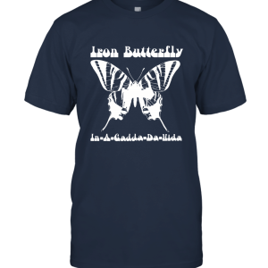Iron Butterfly Band In A Gadda Da Vida Logo Unisex T-Shirt