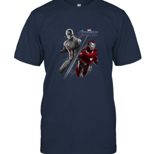 Iron Man and Captain America Avengerss Endgame Unisex T-Shirt