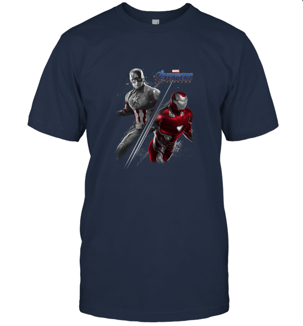 Iron Man and Captain America Avengerss Endgame Unisex T-Shirt