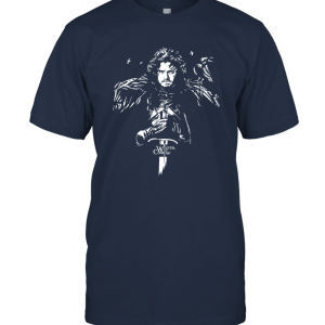 Jon Snow Winter Is Coming T shirt for Fans Game Movie Unisex T-Shirt