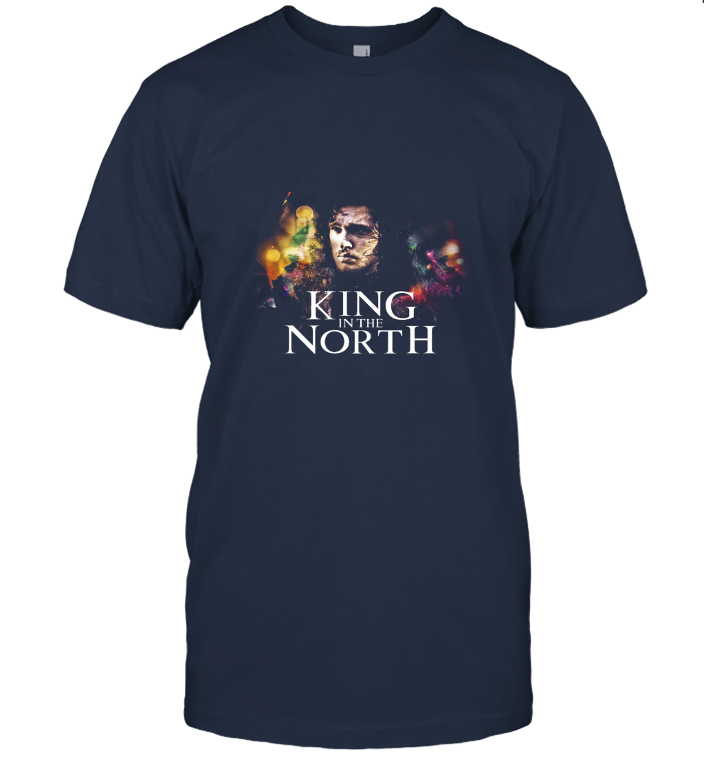 Jon snow king in the north game of throne Unisex T-Shirt