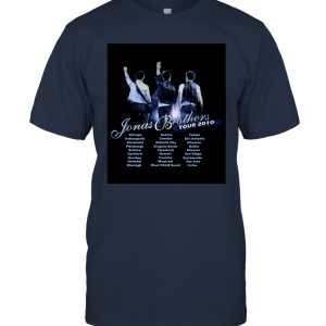 Jonas Brothers Tour BACK Unisex T-Shirt