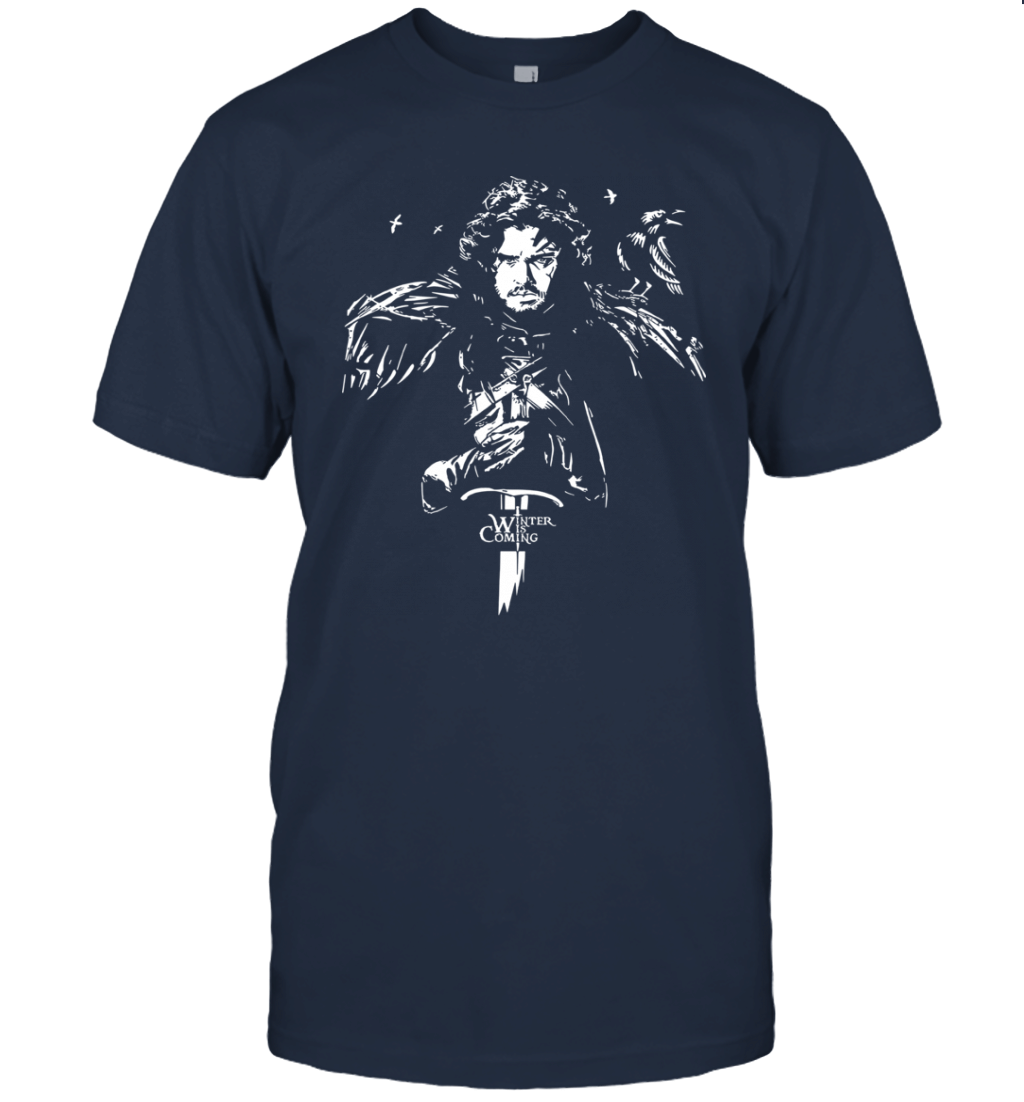 JON SNOW WINTER IS COMING (GAME OF THRONES) T SHIRT Unisex T-Shirt