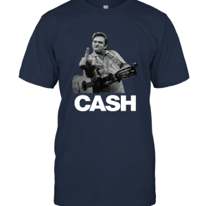Johnny Cash Flipping The Bird T T Shirt for Men Unisex T-Shirt