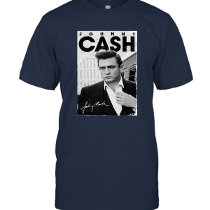 Johnny Cash The Legend The Man In Black Unisex T-Shirt