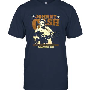 Johnny Cash San Quentin Stars T Shirt Unisex T-Shirt