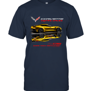 Joe Blow Men's Corvette C7 Z06 Track Meets Street T Shirt Unisex T-Shirt