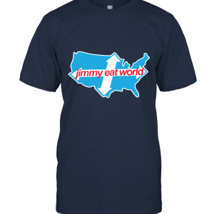 Jimmy Eat World  Mens Across America T Shirt Unisex T-Shirt