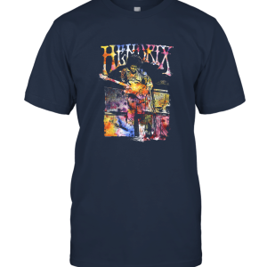 Jimi Hendrix Watercolor Hendrix Unisex T-Shirt