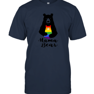 Mama Bear  Mom Rainbow T Shirt Unisex T-Shirt
